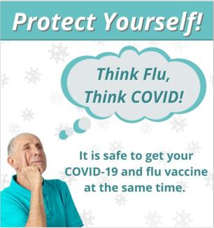 Flu and Covid poster