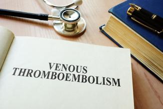 Image of page with Venous Thromboembolism text
