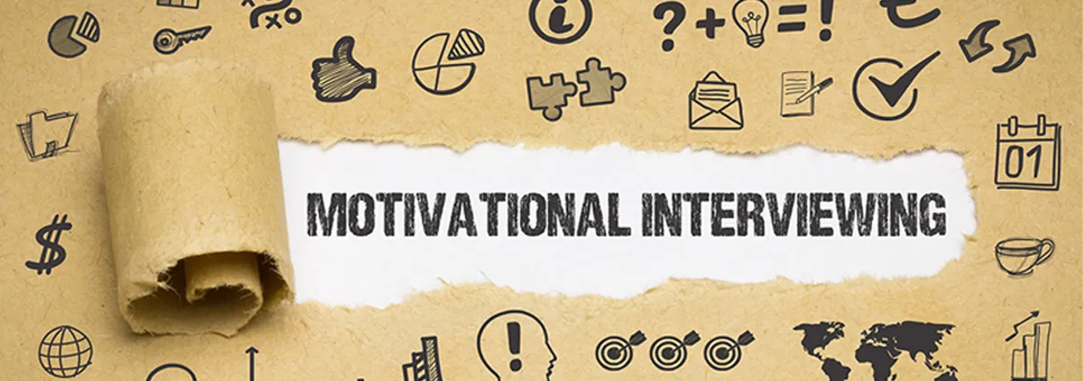 Motivational Interview Graphic with Icons